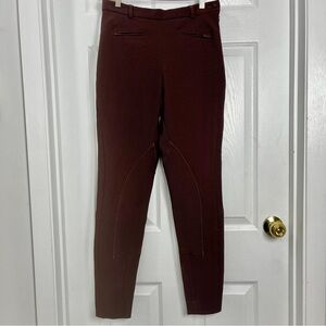 🇫🇷Votre Nom Paris Equestrian Riding Pants Breeches Brown FR 44 Stretch